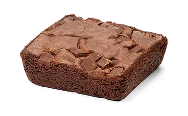Fudgy chocolate brownie