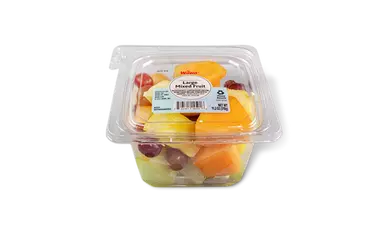11 oz pre-cut mixed fruit cup.